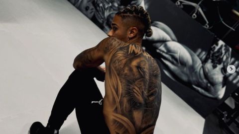 Mariano Díaz.El tatuaje sin dolor de Mariano Díaz.