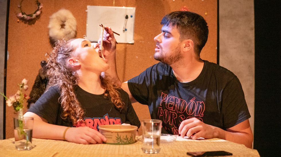 A obra �Cortello de amor�, de Amorodio Teatro, podr� verse hoxe en Fisterra 