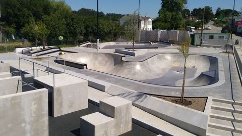 Skate-park de Baltar (Portonovo).