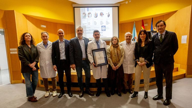 Pionera certificación para la unidad de rehabilitación cardíaca del CHOP pontevedrés que «salva vidas»