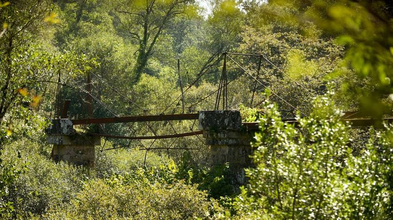 La antigua central hidroeléctrica