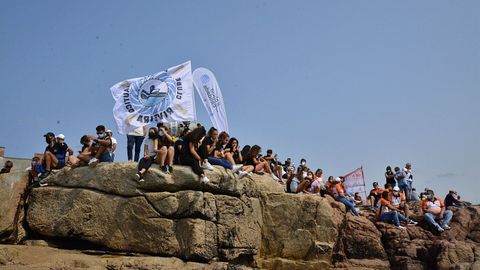 Primera Bandeira Feminina Heronas de Slvora, en Ribeira
