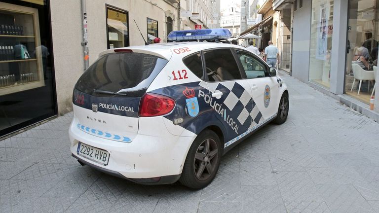 Detenido en Pontevedra por quebrantar la orden de alejamiento al encontrarlo junto a su expareja