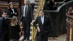 Rajoy, durante el debate sobre el estado de la nacin celebrado en el 2015