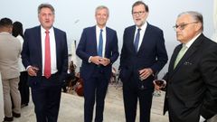 Una imagen de la gala del ao pasado, a la que acudieron Mariano Rajoy y Alfonso Rueda