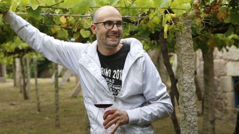Xurxo Alba está al frente de las bodegas Albamar