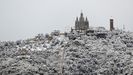 Las imgenes de la nieve en Barcelona