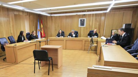 Imagen de archivo de un juicio en la Audiencia Provincial de Lugo