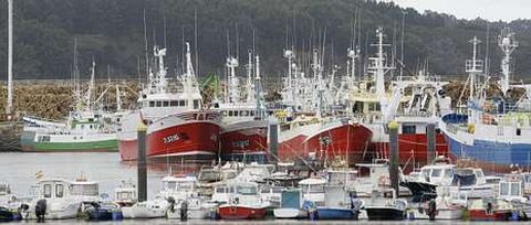 Mientras el Estado y la UE no les aclaran cunta merluza pueden pescar este ao, armadores de Celeiro han optado por amarrar.