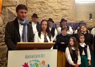 Jorge e Mar�a, durante o preg�n