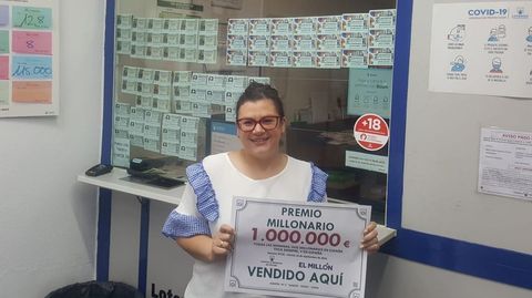 Alba Santamara, de Sanfer en Vern, que sell el boleto premiado con un milln de euros