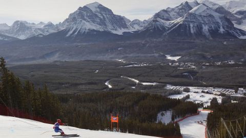 Alberta (Canad) acoge la Copa del Mundo de esqu alpino.