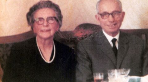 Valentín Losada, fundador del famoso negocio, con su esposa Mari Carmen Rodríguez
