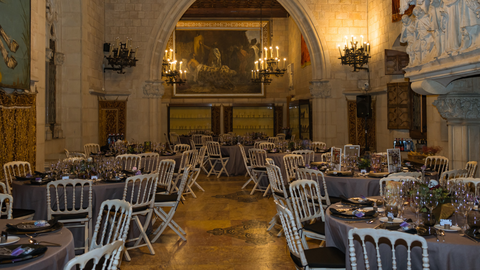 Resulta fundamental elegir bien el lugar en una boda tem�tica porque el espacio debe complementar y realzar el tema elegido