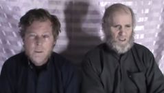 Timothy Weeks y Kevin King aparecieron en un vdeo, en el 2017, suplicando por su liberacin