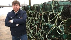 Jos Antonio Prez  patrn maior de Ribeira e hai un ano renovou o seu cargo como presidente da federacin galega de confraras de pescadores