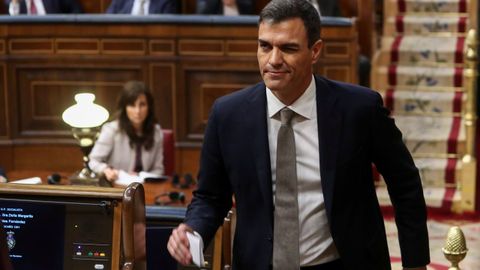 El líder socialista ha prometido mantener los Presupuestos de Rajoy, en un guiño al PNV.