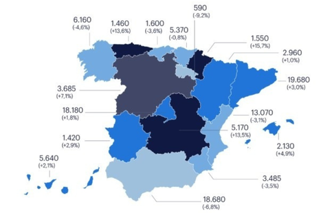 Contratos previstos por Randstad para la campaa del 'Black Friday' y el 'Cyber Monday' de 2025