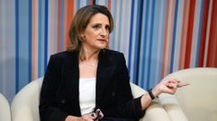 La ministra de Transicin Ecolgica, Teresa Ribera