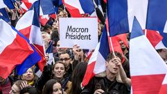 Francia celebra el triunfo de Macron