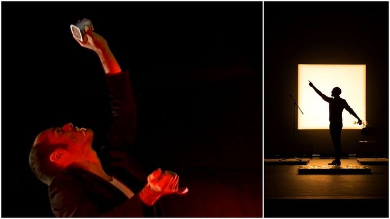 Un artista que visita el combativo foco de cultura de Lavapiés es el compostelano Diego Anido, que llevó allí sus espectáculos en solitario «El alemán» y «El dios del pop».