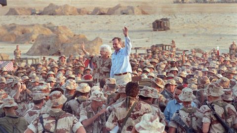 La vida de George H. W. Bush, en imgenes