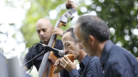 Concierto del grupo TOR en el parque de Bonaval