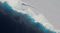 Una gigantesca cavidad en la Antrtida occidental