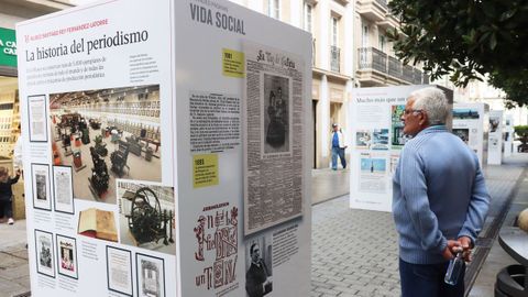 La muestra estará hasta el 10 de octubre y ofrece un repaso por la historia de La Voz, que cumple 140 años