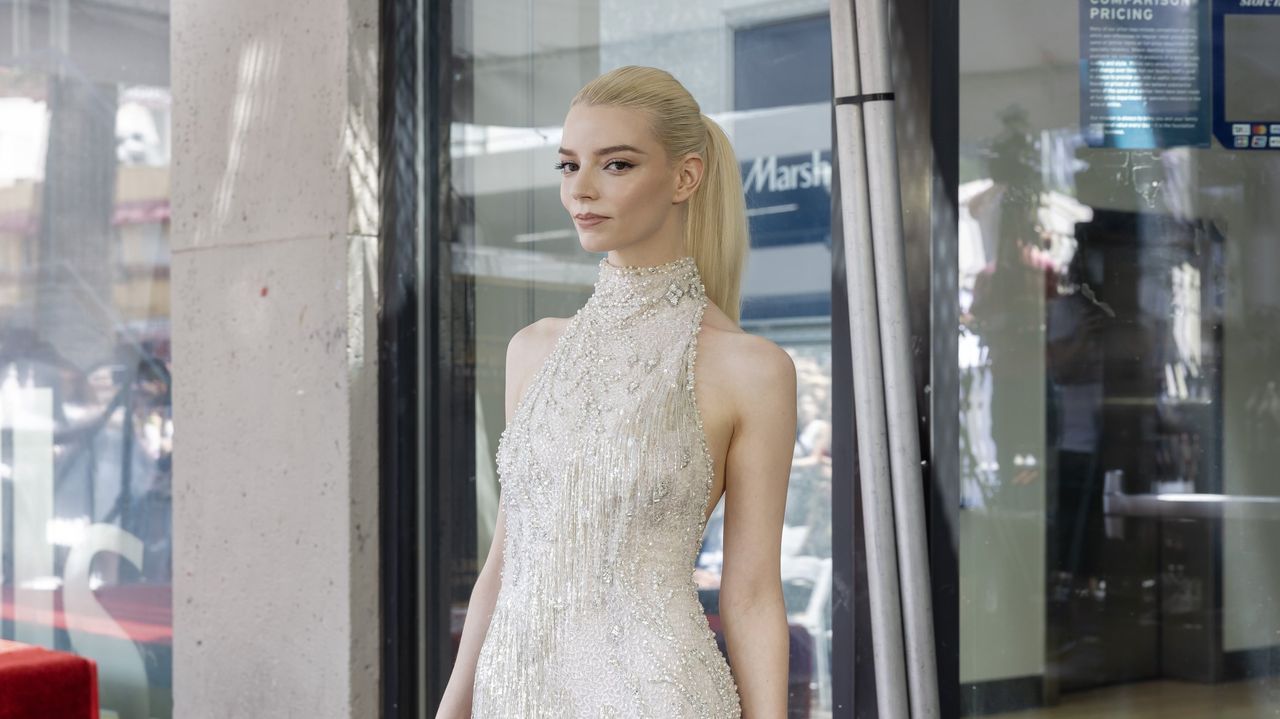 Anya Taylor-Joy durante un evento un mayo