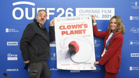 El realizador Héctor Carré presentó su último trabajo en el Festival de Cine de Ourense.