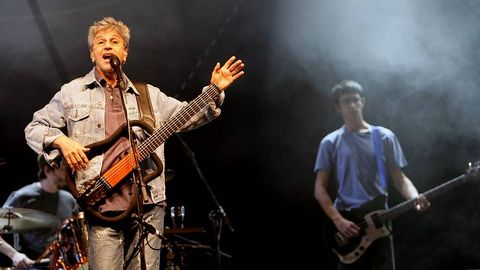 Caetano Veloso en un concierto en A Corua en el 2007