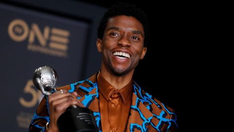 El fallecido actor Chadwick Boseman.