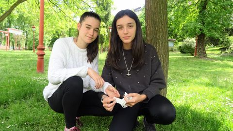 Anta Ollero Cadilla y Luca Rodrguez Parri crearon Epiband, una pulsera que pretende ayudar a recibir auxilio a personas con ataques epilpticos o que sufran cadas