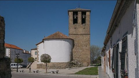 Iglesia de Santiago de Bjar (Salamanca) donde era prroco el sacerdote acusado