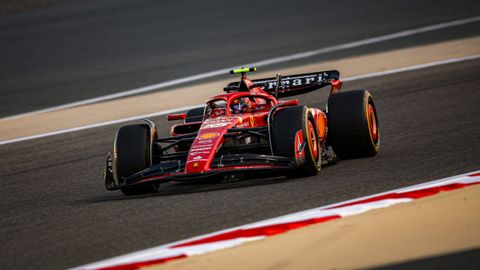 Carlos Sainz.Carlos Sainz en la segunda jornada de los test F1 de Baréin