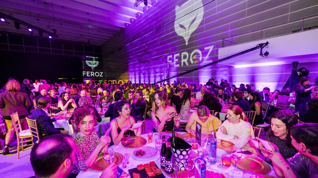 Imagen de la gala de los Premios Feroz del a�o pasado, en el recinto ferial de Pontevedra