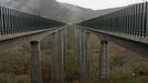 El viaducto de Teixeiras, en la lnea de alta velocidad a Galicia, que debe ponerse en servicio este ao