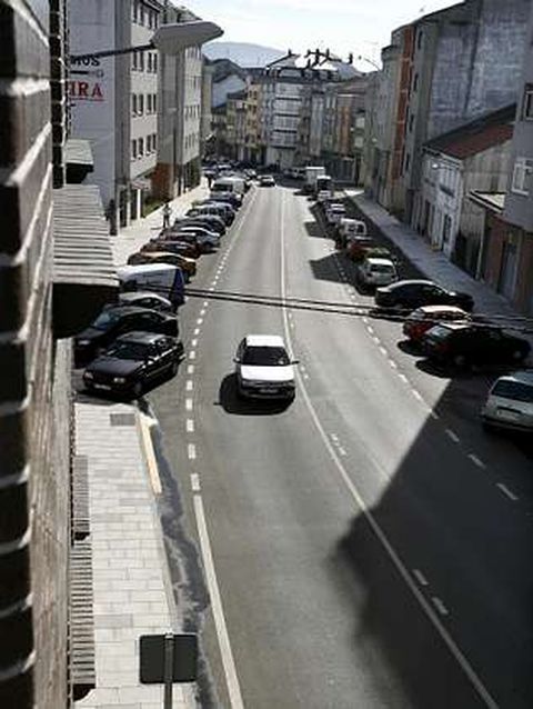 En la calle Fbrica solo se mantendr el carril bici en el tramo que aparece a la derecha de la imagen, donde es ms elevado.