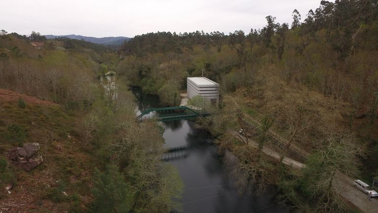 Menos del 40 % del agua captada del Lérez se queda en Pontevedra