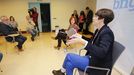 Ana Pontn, la portavoz nacional del BNG, en una acto reciente en Arousa