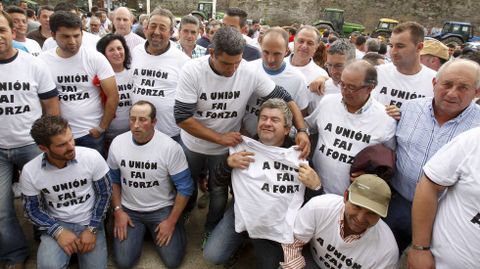 Los tractoristas de Lugo finalizan su protesta