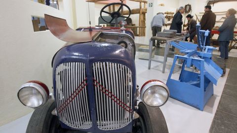 Un automóvil fabricado en la década de 1930 por el mecánico quirogués Salvador Ontiveros figura entre las numerosas piezas del museo