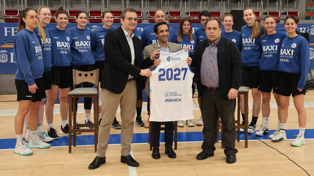 Baxi Ferrol renueva con su principal patrocinador hasta el 2027: «El proyecto está muy vivo y podemos hacer cosas grandes»