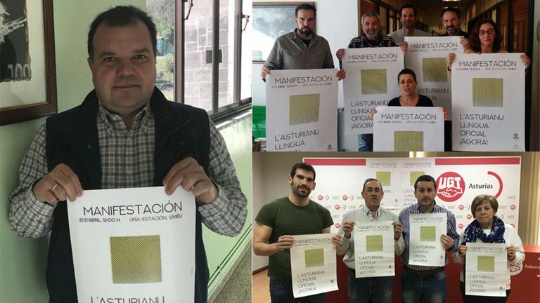 Los sindicatos apoyan la manifestación por la oficialidad
