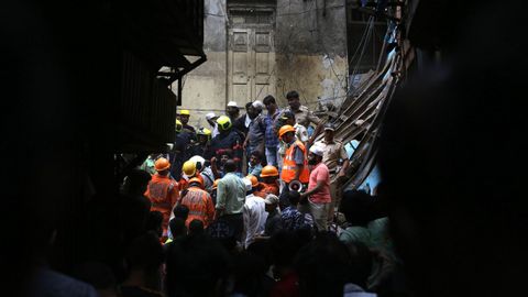 Operacin de rescate en Bombay, India