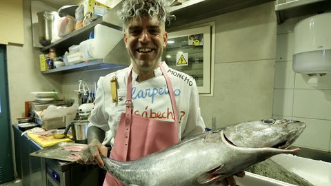 Moncho Méndez, cocinero y propietario del restaurante Millo 