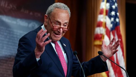 Chuck Schumer, the leader of the Democrats in the United States Senate