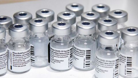 Dosis de vacuna Pfizer en Estados Unidos