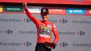 Sepp Kuss.El lder de la Vuelta a Espaa Sepp Kuss, ciclista de Jumbo Visma